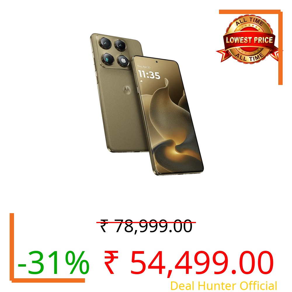 Motorola Signature (Martini Olive, 12GB RAM +256GB Storage)